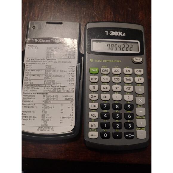 Texas Instruments TI30Xa Scientific Calculator - Picture 1 of 3